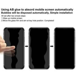 iPhone 14 Plus njósnavörn úr hertu gleri - Image 7