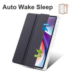 Lenovo Tab M11 þríbrjótanlegt hulstur með pennahólfi – svart - Image 2