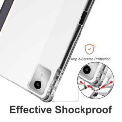 Lenovo Tab M11 þríbrjótanlegt hulstur með pennahólfi – svart - Image 5