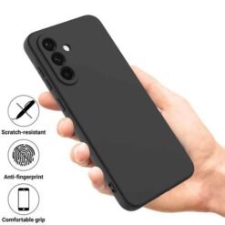 Galaxy A57 svart höggþolið hulstur - Image 2