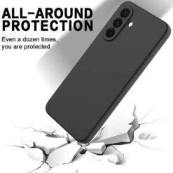 Galaxy A57 svart höggþolið hulstur - Image 5