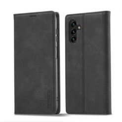 Galaxy A18 svart símaveski með kortahólfum - Image 2