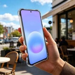 Galaxy A27 glært höggþolið símahulstur - Image 7
