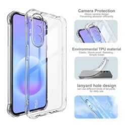 Galaxy A27 glært höggþolið símahulstur - Image 9