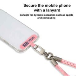 XDcase rósarauð úlnliðsól fyrir farsíma - Image 5