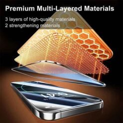 iPhone 17 skjávörn úr hertu gleri - Image 3