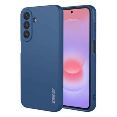 Galaxy A27 silikonhulstur - blátt