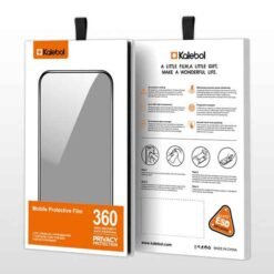 iPhone Fold ytri skjár njósnavörn – hert gler - Image 10