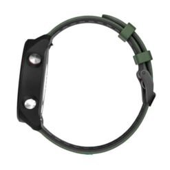 Garmin 20 mm sílikonól fyrir Vivoactive 3 / Venu –græn/svört - Image 3