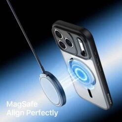 iPhone 18 Pro DUX DUCIS MagSafe símahulstur – svart - Image 4