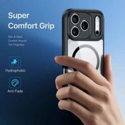 iPhone 18 Pro Max DUX DUCIS MagSafe símahulstur – svart - Image 3
