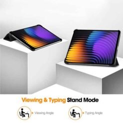 Xiaomi Pad 7 / 7 Pro þríbrjótanlegt hulstur með standi – svart - Image 7