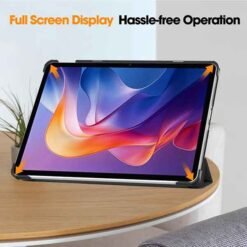 Xiaomi Redmi Pad 2 þríbrjótanlegt hulstur með standi – svart - Image 9