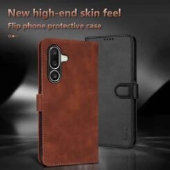 Galaxy A27 rautt símaveski með kortahólfum - Image 6