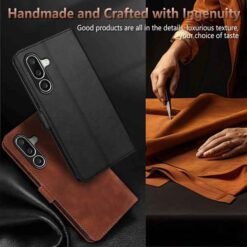 Galaxy A27 rautt símaveski með kortahólfum - Image 7