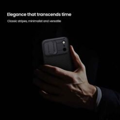 iPhone 17 Pro Max NILLKIN MagSafe símahulstur með myndavélarloku – svart - Image 12