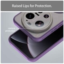 Xiaomi 17 Ultra MagSafe hulstur MagSafe símahulstur úr TPU og akríl - Svart - Image 7