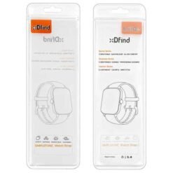 Garmin 26 mm sílikonól með stálsylgju – hvít/svört - Image 4