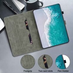 Lenovo Idea Tab 11 þríbrjótanlegt hulstur með standi – svart - Image 7