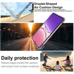 Oppo A5 Pro glært hulstur með loftpúðahornum - Image 3