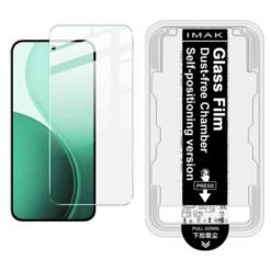 Oppo Reno14 IMAK H skjávörn úr hertu gleri með ásetningarramma