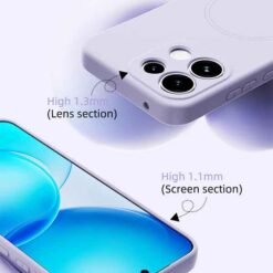 OPPO Reno16 F 5G / Reno16 FS 5G MagSafe símahulstur – svart - Image 2