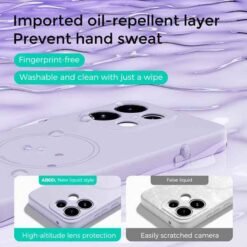 OPPO Reno16 F 5G / Reno16 FS 5G MagSafe símahulstur – svart - Image 5