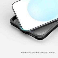 Galaxy S26 NILLKIN MagSafe símahulstur – glært/svart - Image 8