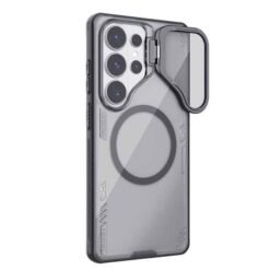 Galaxy S26 Ultra NILLKIN MagSafe símahulstur með myndavélarloku – svart - Image 2