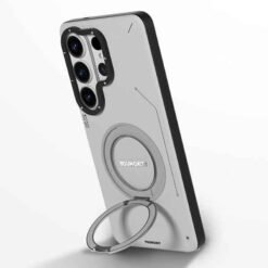 Galaxy S26 Ultra YOUNGKIT MagSafe símahulstur með standi – svart - Image 3