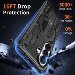 Galaxy Z Fold8 Ultra MagSafe símahulstur með standi – svart - Image 4