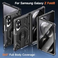 Galaxy Z Fold8 MagSafe símahulstur með standi – svart - Image 3