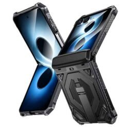 Galaxy Z Flip8 MagSafe símahulstur með standi – svart - Image 2