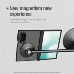 Galaxy Z Fold8 NILLKIN MagSafe símahulstur – svart - Image 8