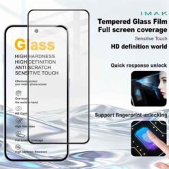 OPPO Reno16 F 5G / Reno16 FS 5G imak skjávörn – hert gler - Image 2