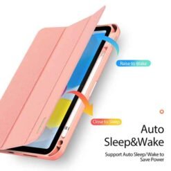 iPad 10.9" og 11" bleikt hulstur með pennahólfi - Image 5