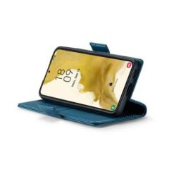 Galaxy S22 símaveski með RFID vörn - blátt - Image 5