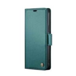 iPhone 15 Pro Max símaveski með RFID-vörn og kortahólfum - grænt - Image 2