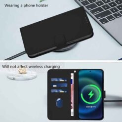OPPO A5 Pro símaveski – svart - Image 7