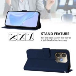 OPPO A5 Pro símaveski – blátt - Image 3