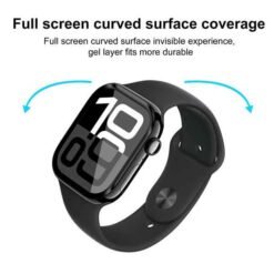 Apple Watch Series 11 / 10 46mm skjávörn – mjúk filma - Image 3