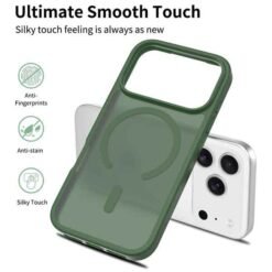 iPhone 17 Pro símahulstur með MagSafe – dökkgrænt - Image 2