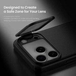 iPhone 18 Pro Max NILLKIN símahulstur með MagSafe – svart - Image 6
