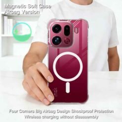 OPPO Find X9 Pro símahulstur með MagSafe – glært - Image 3