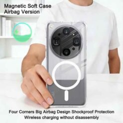 OPPO Find X9 Ultra símahulstur með MagSafe – glært - Image 4