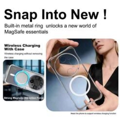 OPPO Find X9 Ultra símahulstur með MagSafe – glært - Image 7