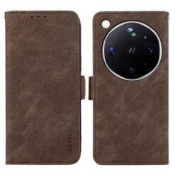 OPPO Find X9 Ultra kortaveski með RFID-vörn – brúnt