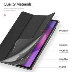 Lenovo Idea Tab Plus 12.1 2025 DUX DUCIS Domo hulstur – svart - Image 6