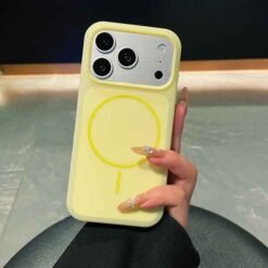 iPhone 18 Pro Max / 17 Pro max símahulstur – gult