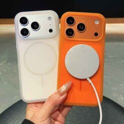 iPhone 16 símahulstur með MagSafe – appelsínugult - Image 2